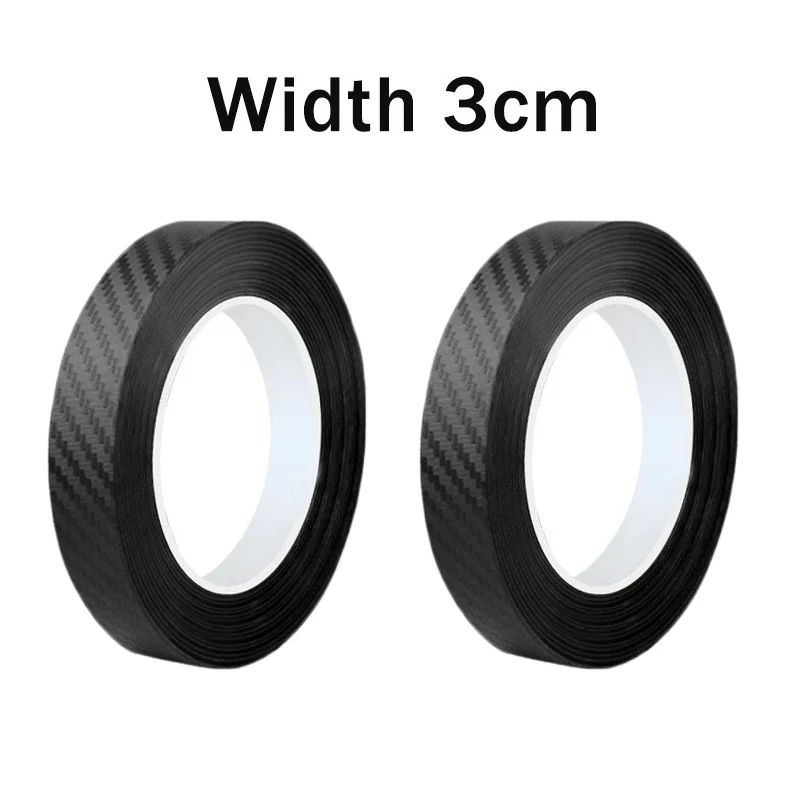 Nano Koolstofvezel Auto Sticker Plakken Protector Strip DIY Automotive Beschermfolie Auto Instaplijsten Zijspiegel Anti Kras Tape - afbeelding 1