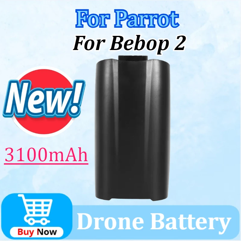 

Newly Upgraded 11.1V 3100mAh Upgrade Lipo Battery for Parrot Bebop 2 Drone Battery Lipo Upgrade Battery for RC Quadcopter Parts