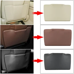 Rear Seat Back Pocket Storage Leather Backrest Box Pad Cover Leather For Mercedes Benz S Class W222 S320 S400 2014-2020