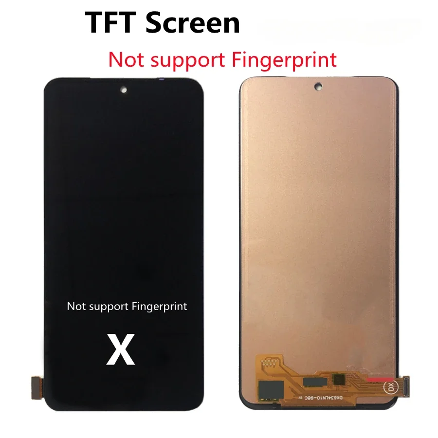 6.43'' TFT For Xiaomi Redmi Note 10 4G M2101K7AI M2101K7AG LCD Display With Screen Digitizer For Redmi Note 10S LCD