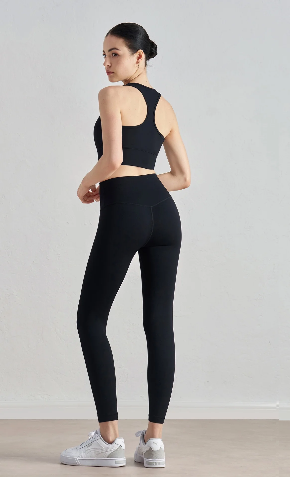 Damen-Yoga-Hosen Leggings, verbesserte Generation, hohe Taille, Fitness-Leggings mit Po-Lifting-Effekt, Anti-Curling-Design für ideales Fitness-Ergebnis – Detail 12