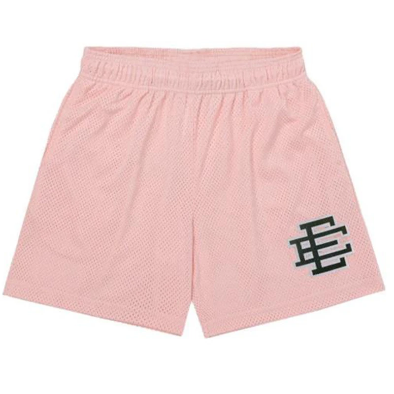 EE. Eric Emanuel-pantalones cortos de playa para hombre y mujer, Shorts deportivos para entrenamiento, gimnasio, trotar, malla, informales, Verano