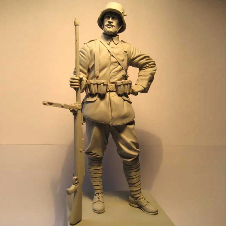 1/16 Imperial German, Resin Model figure GK, Soldier Military theme of WWII Unassembled and unpainted kit