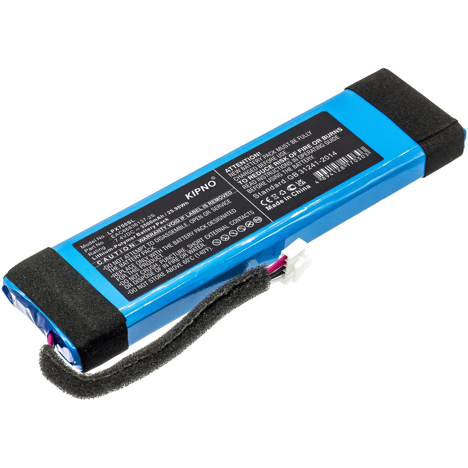 

KIPNO Replacement Battery for LG:XBOOM Go PL7,EAC66836137-2S,Speaker-3500mAh