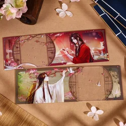 Anime Tian Guan Ci Fu TGCF Hua Cheng Xie Lian Acrylic Collection Ticket Decoration Official Cosplay Props
