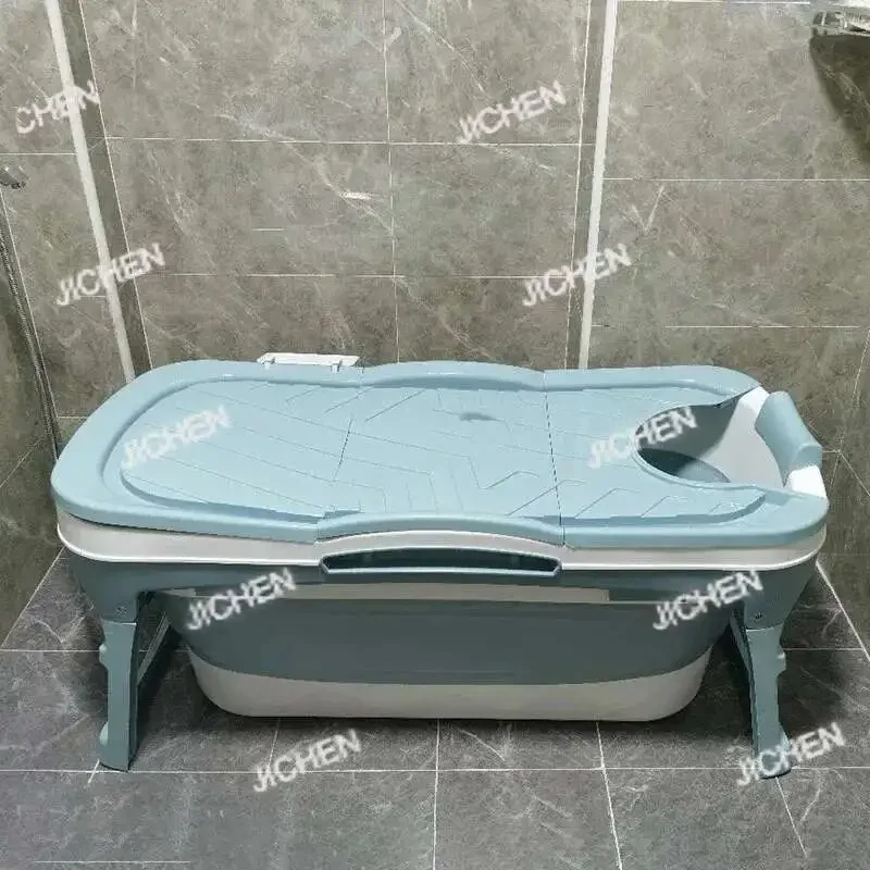 

HS домашние складные ванны для взрослых, удобные ванны для всего тела, портативное ведро для ванны, утолщенная пластиковая бочка для ванны с подлокотниками G