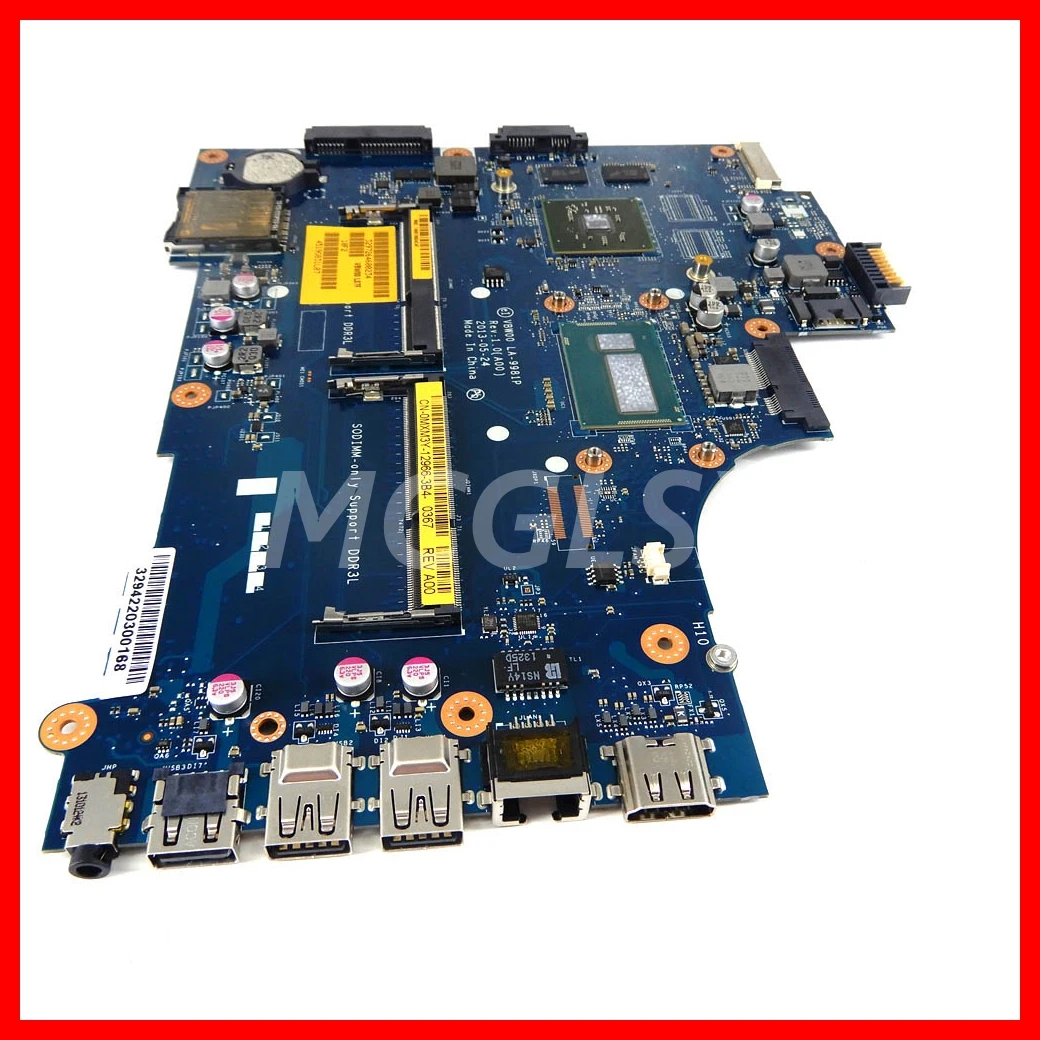 Imagem -06 - Placa-mãe Portátil para Dell Inspiron 15r 5537 3537 Notebook Mainboard La-9981p I54200u I7-4500u Cpu 2160841027 Gpu Testado ok