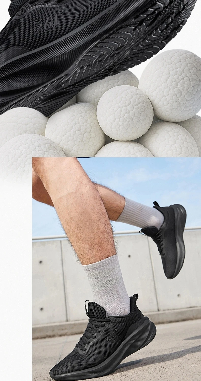 361 Degrees Fengye 5.0 Herren-Laufschuhe, verschleißfest, bequem, leicht, stoßdämpfend, atmungsaktiv, Herren-Sneaker 672542210F – Detail 9