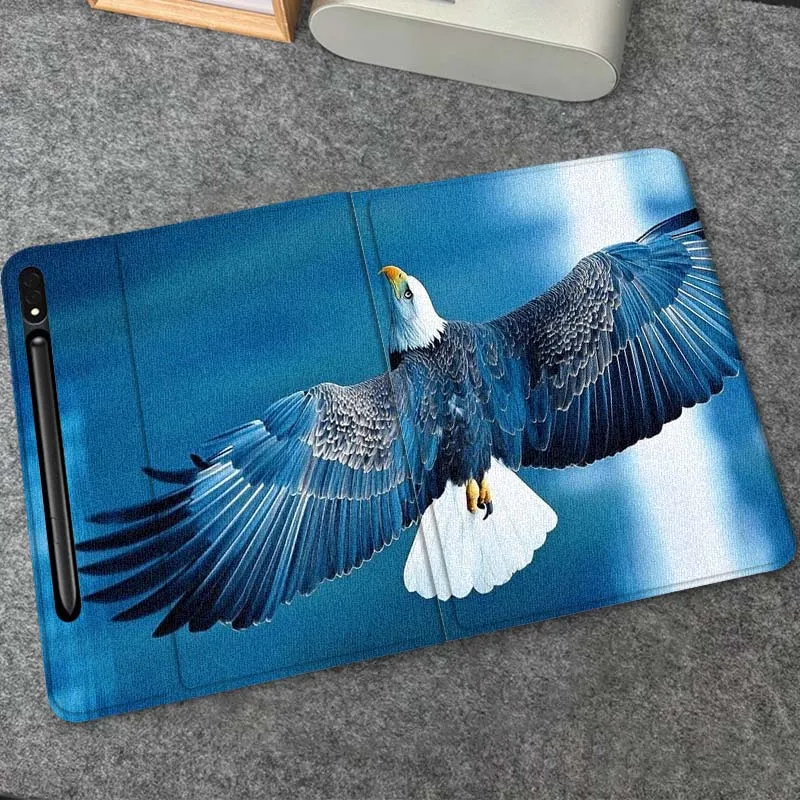 

Cool Eagle Spread Wings For Samsung Galaxy Tab S10 S9 S8 S7 FE Lite Soft Flexible Support Tablet Case Gift