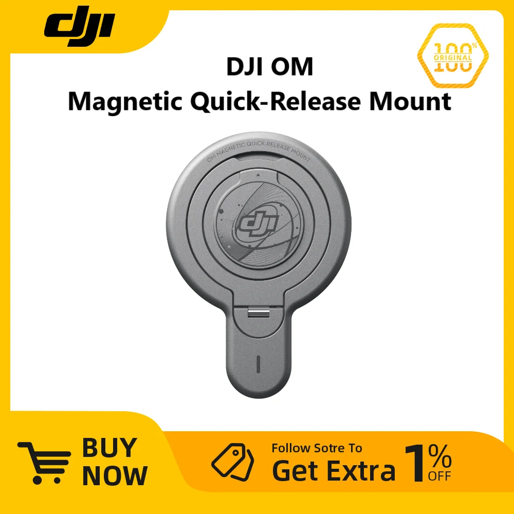 

DJI OM Magnetic Quick-Release Mount for Osmo Mobile 7 Osmo Mobile 6 DJI OM 5