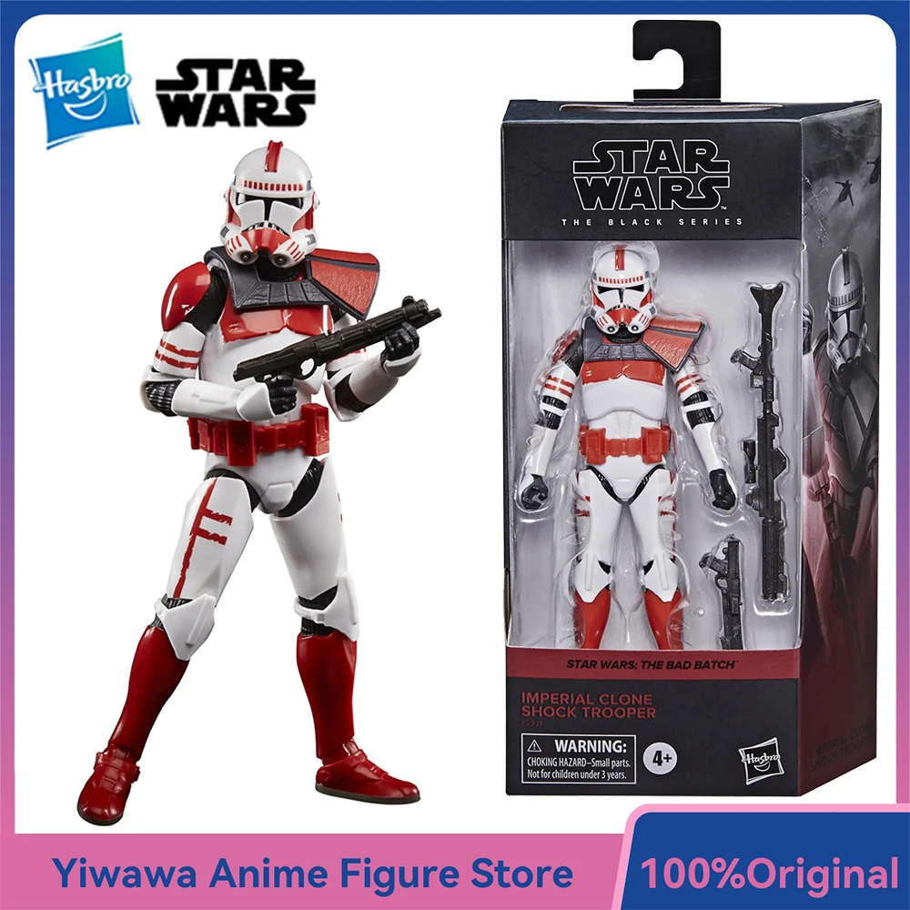 

[In-Stock] Hasbro Star Wars The Black Series Imperial Clone Shock Trooper 6-Inch-Scale Original Anime Figure Model Ornament Toys