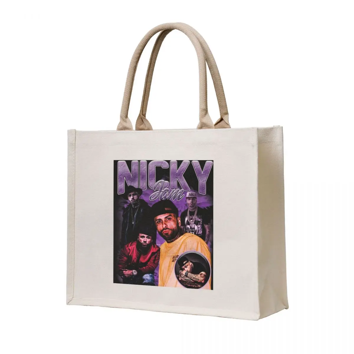 

FanJam Nicky Vintage Classic 90s Tote Bag shopper bags for women shopper bag woman shopping cart bags