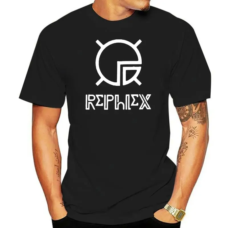 Mens Rephlex Records T-Shirt Aphex Twin Afx Warp Bochum Welt Kosmik Kommando Cylob