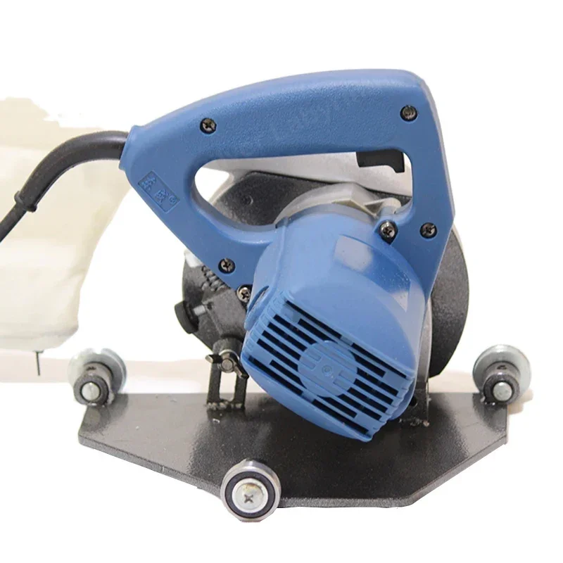 1200w Electric Slotting Machine Pvc Coil Floor Reinforcement Saw Blade GJ1200 PVC membrane floor Slotting Machine