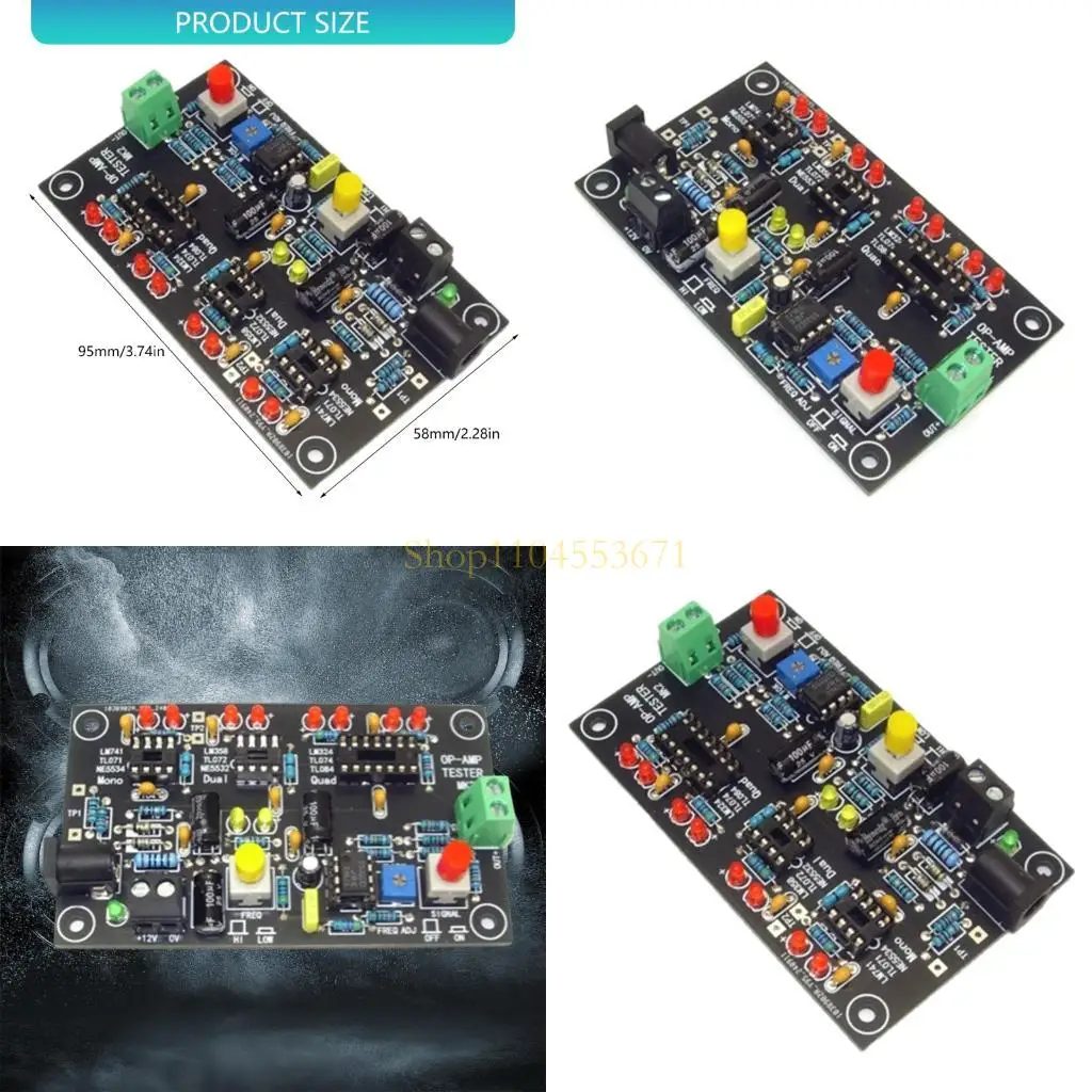 Best Seller Professional Grade Operational Amplifier Tester for DIY & Repair Applications