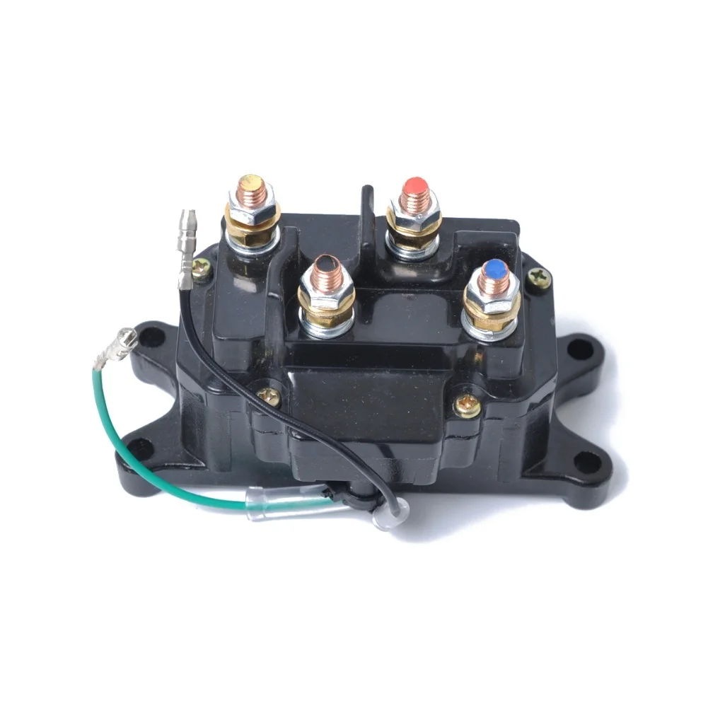 

Winch Solenoid Relay Contactor 12V 250A for ATV UTV Compatible with 2000 5000 lbs Winches Models Including 63070