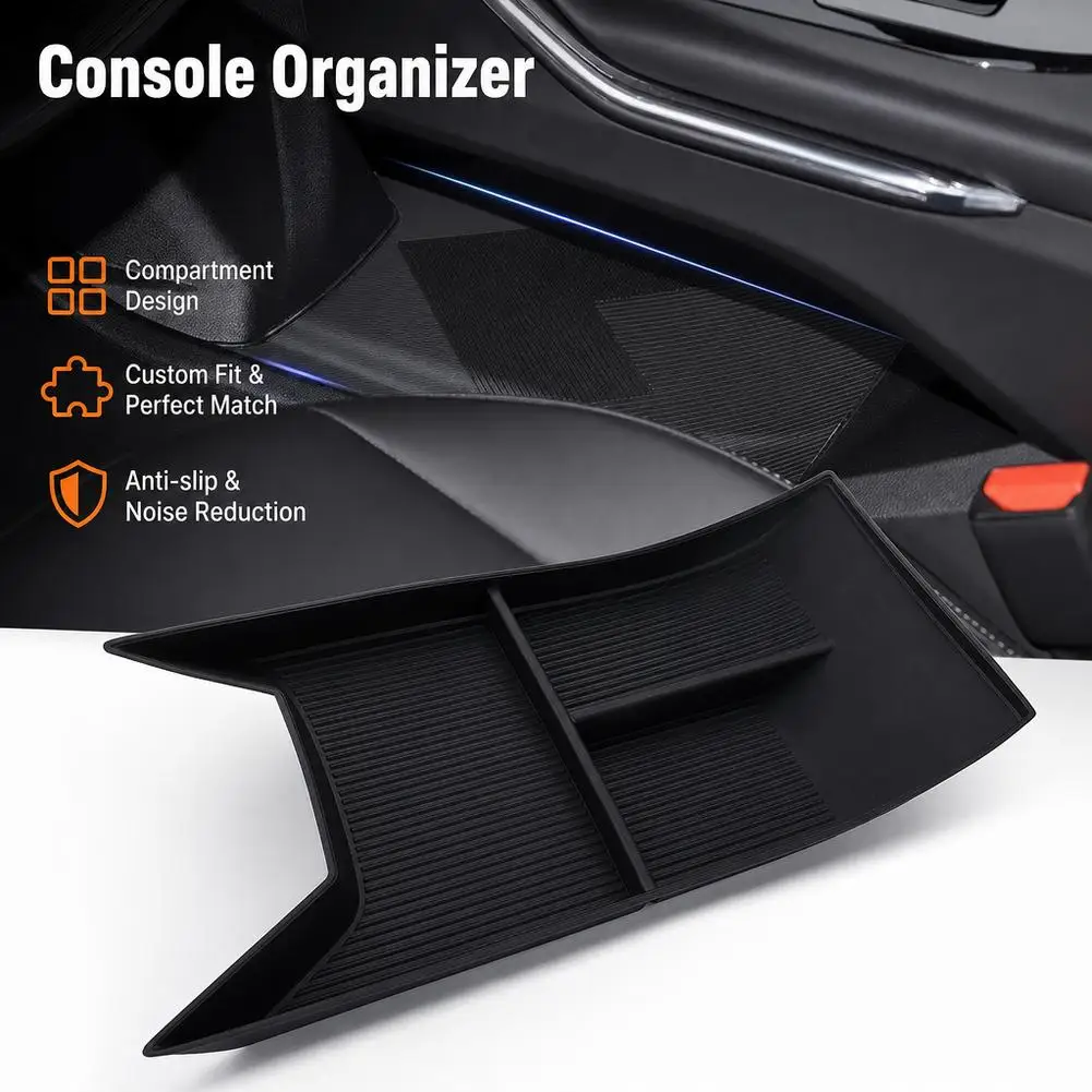 Center Console Organizer Box For Haval H6 2024 Plastic Anti-Slip Armrest Storage Box Container Insert Tray Car Interior Accessor