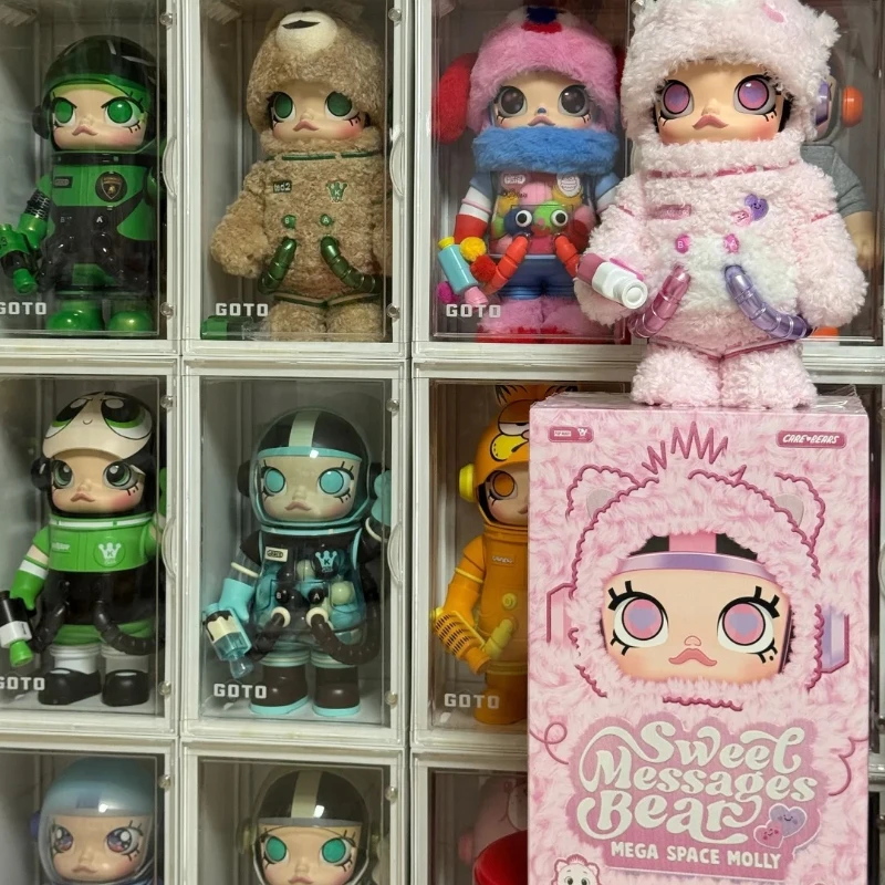 Original auf Lager POP MART MEGA MOLLY 400% 2025 Vans Joyful Optimus Sammlerstück Geschenk Komplettset