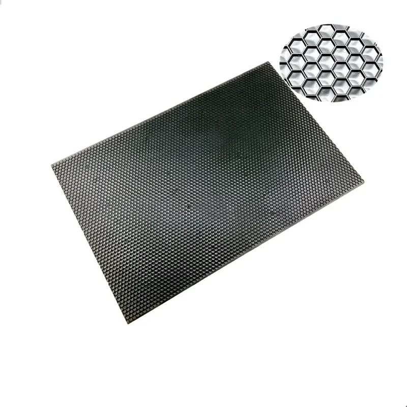 100‑Pieces Dadant Plastic Beekeeping Foundation Sheets, 425x280mm Comb Sheet for Dadant Beehive Frames Replacement