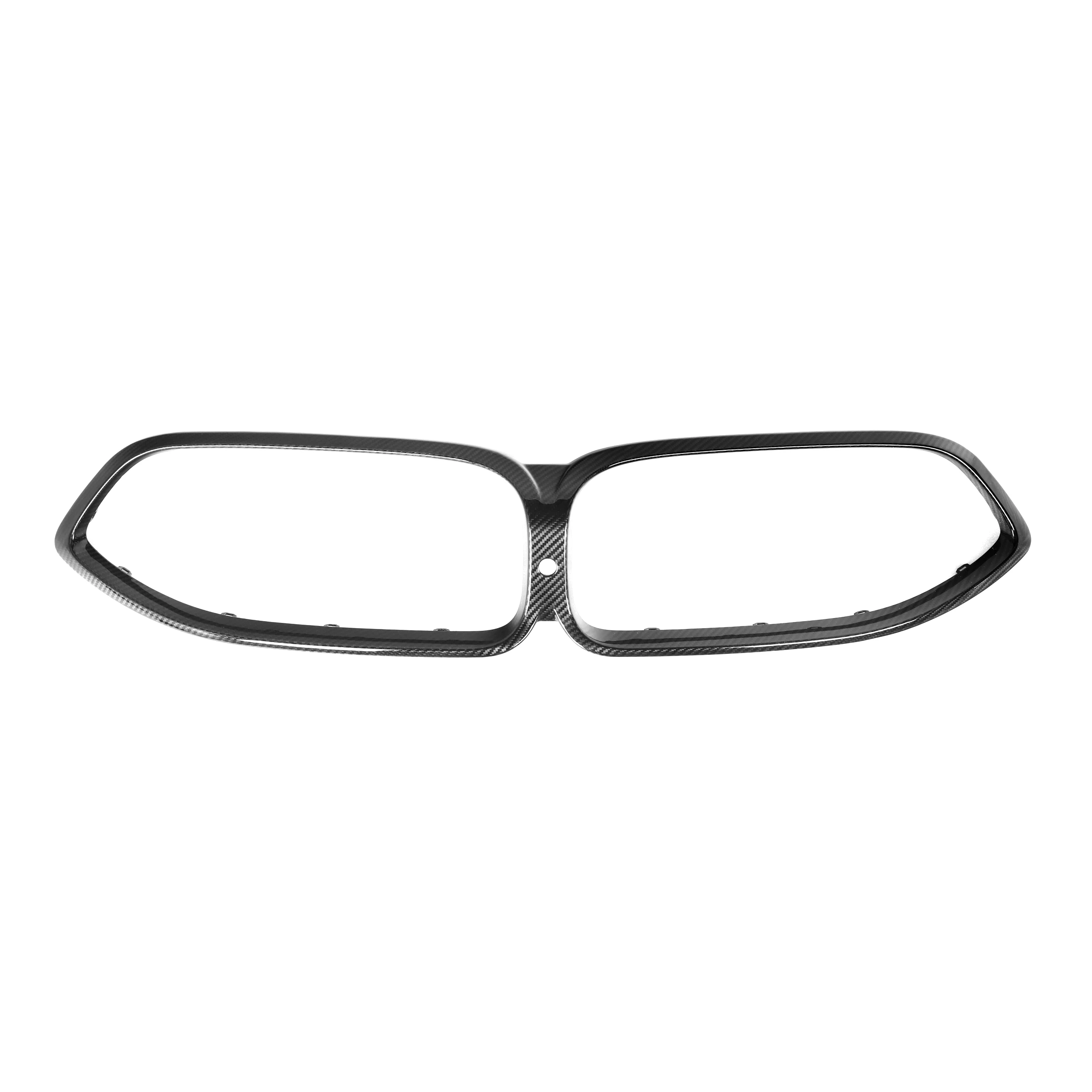 

Рамка решетки радиатора M Style из 100% сухого карбона для BMW F91 F92 F93 M8 2020+ (замена передней решетки бампера)