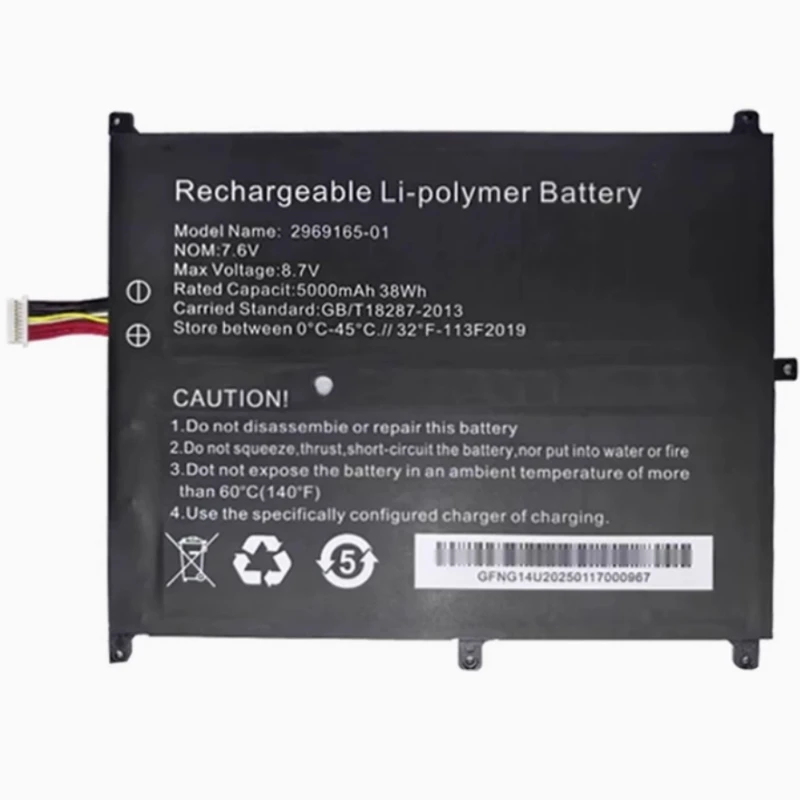 For JOI Book 155 Pro 31152196P CLTD-31152196 2969165-01 31154200 Laptop Battery 7.6V For Chuwi LapBook Pro CWI530 Celeron N410