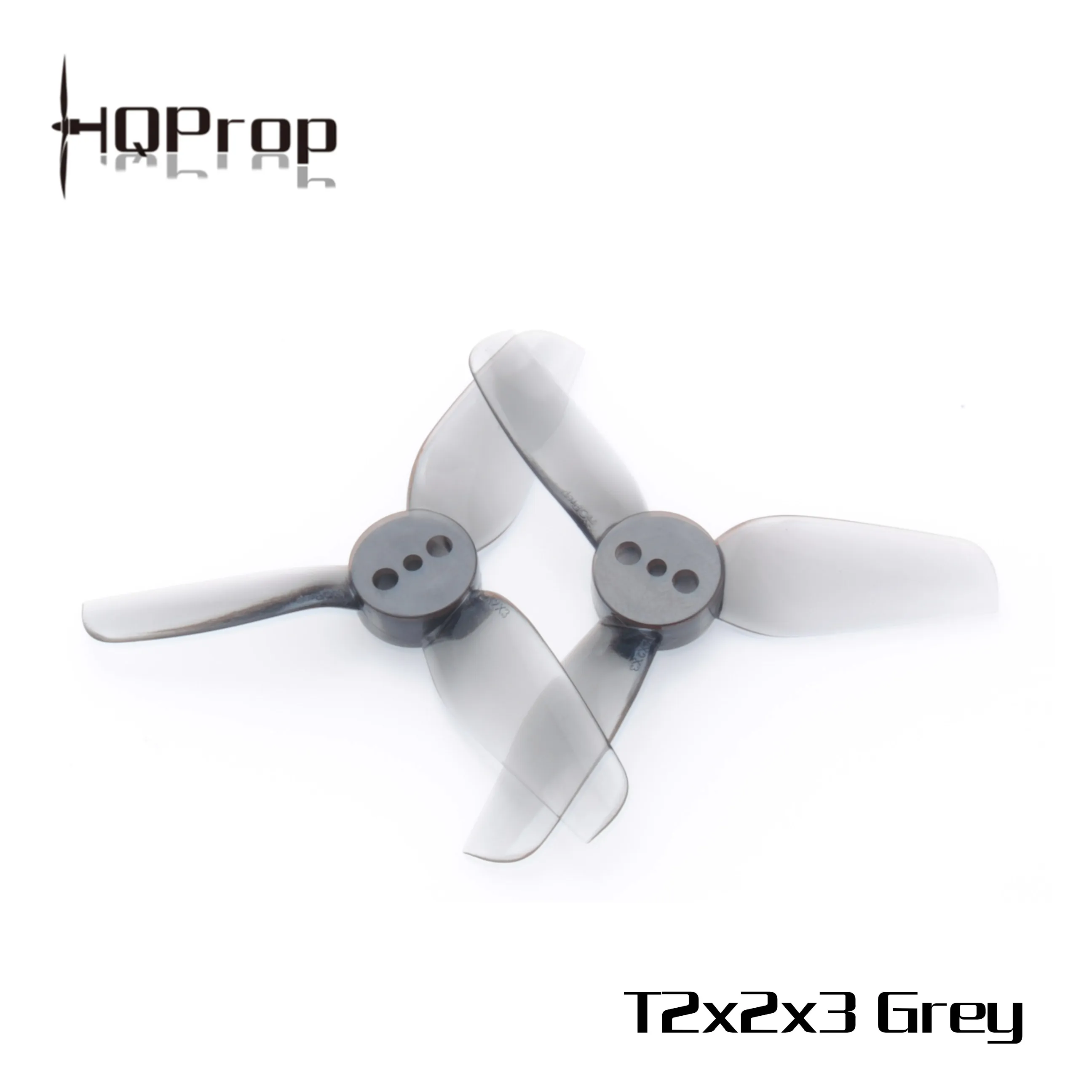6Pairs(6CW+6CCW) HQPROP T2X2X3 3-Blade Polycarbonate Prop 2CW 2CCW Multi Hole Durable Mini Tiny Whoop FPV Propeller