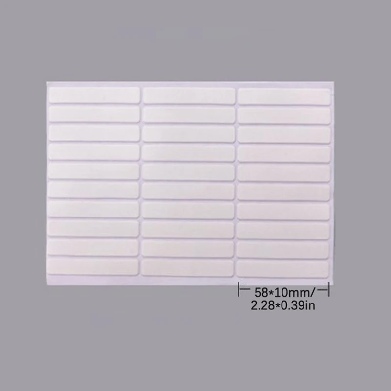 30pcs Clear Nail Adhesive Tape False Nails Display Stand Glue Stickers Double-sided Pasted Manicure Practice Showing Tools