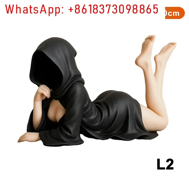 Geheimnisvolle Skulptur für Garten- oder Bücherregaldekoration