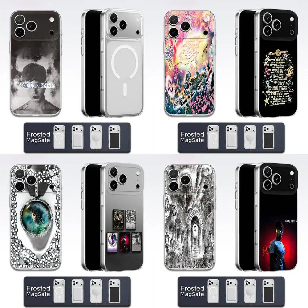 T-Tony Boy UFORIA Going Hard Umile telefoonhoesje voor iPhone 17,16,15,14,13,12,11,Pro,Max,Plus,E,Air,Mini Magsafe transparant