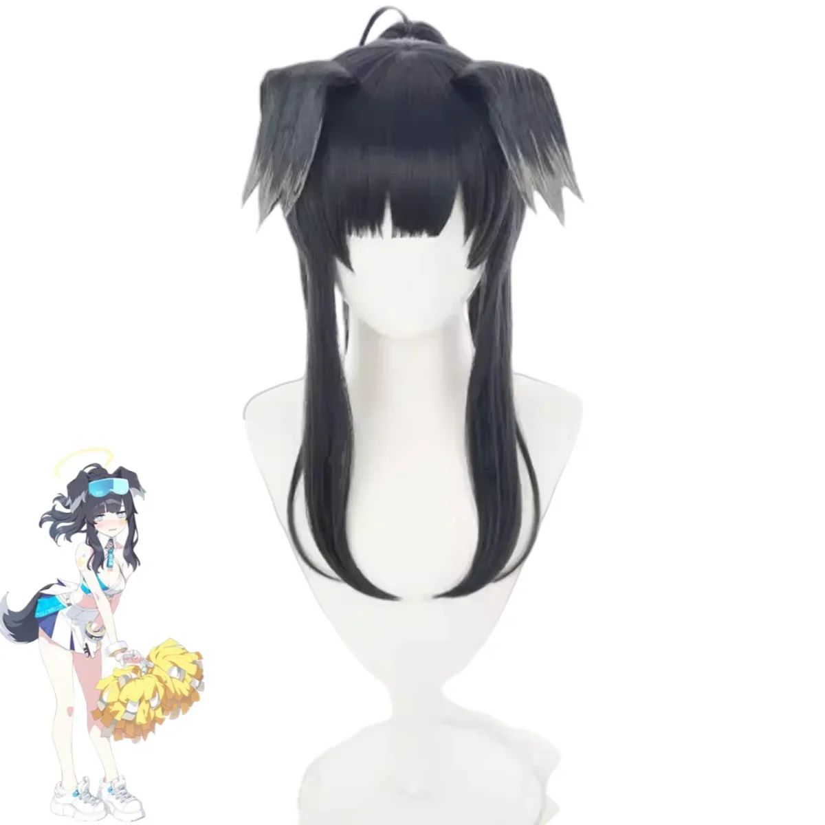 Game Blue Archive Nekozuka Hibiki Cosplay Costume Wig Anime Project MX Millennium Science School Sexy Woman Uniform Halloween