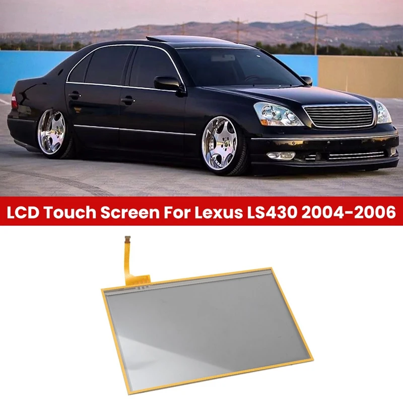 TAELEX500-057 Car Navigation Digitizer LCD Display Touch Screen For Lexus LS430 2004-2006