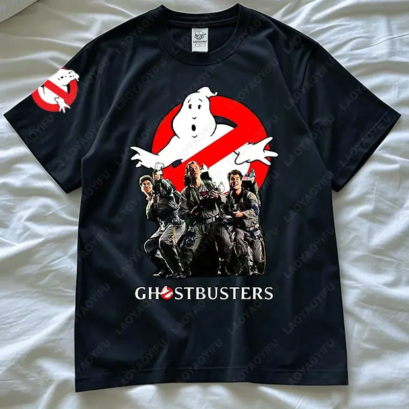 Ghostbusters Graphic Vintage 90's Cotton Unisex Tee Classic Movie Inspired Design Men Women Tshirt Retro Streetwear Fashion Tops