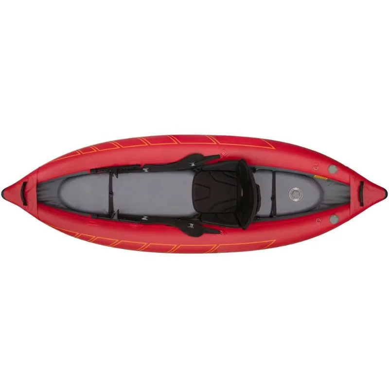 

Manufacturer Sit on Top PVC Professional Foldable Inflatable Kayak Boat for Single and Double Person 395x78 cm