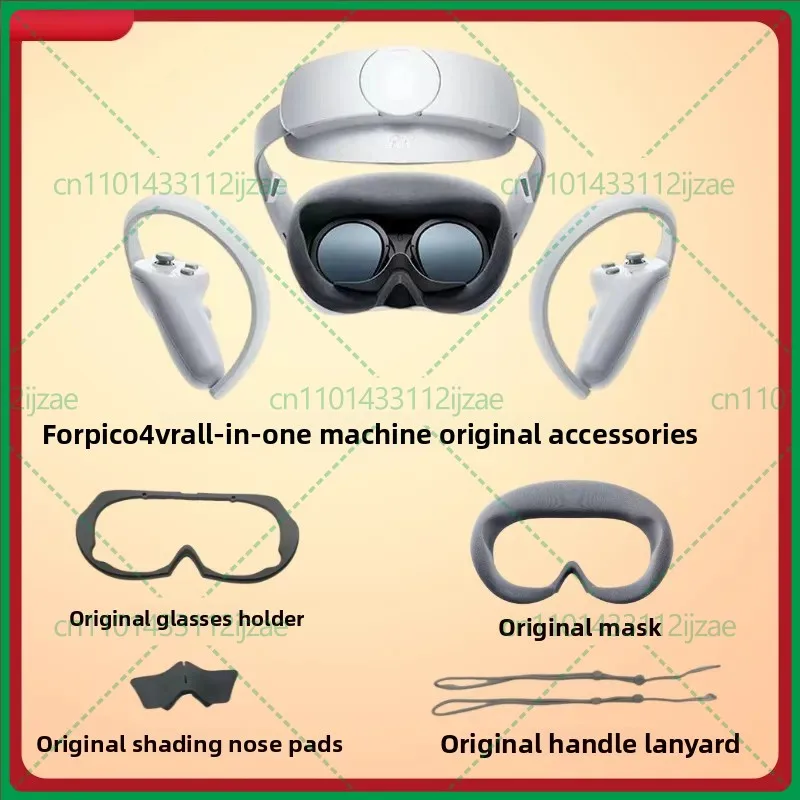 For PICO4 VR all-in-one machine original mask foam Pico 4 vr glasses holder handle lanyard original accessories