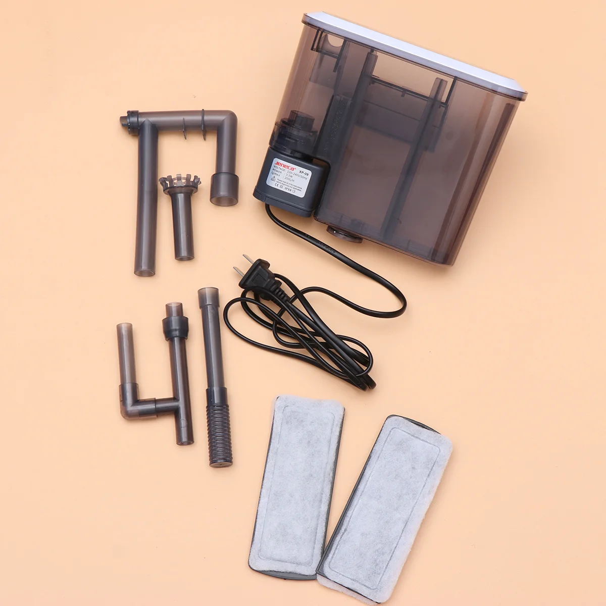 

Xp-09 3.5W Aquarium Suspension Filter Wall Mounted High Efficiency Waterfall Design Oxygen Pump Filtration Aquarium Filters