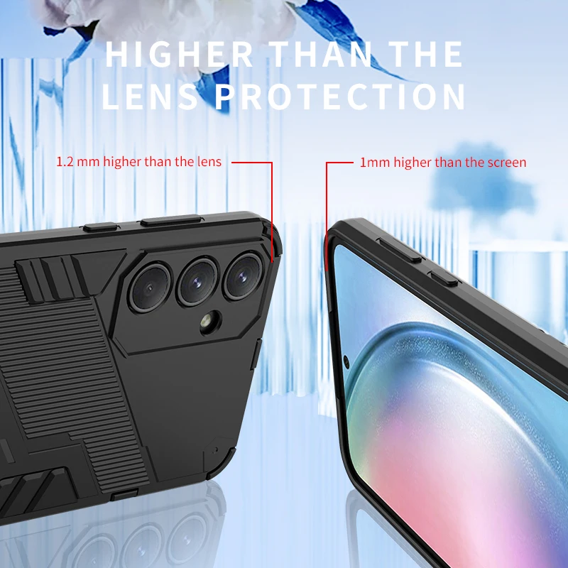 Ypm5Shockproof CaseForSamsungGalaxy A15 A25 A35 A55 A05 A05S M15 M35 M55 A14 A24 A34 A54 A04S A04E M14 M34 M54 Armor Telefoon Cover