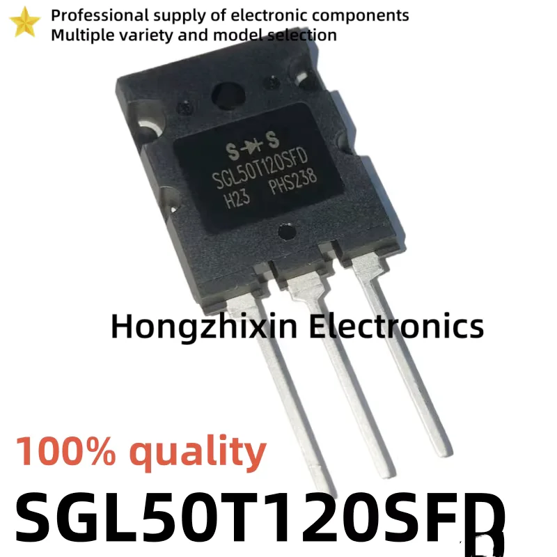 5PCS NEW 100% Quality SGL50T120SFD SGL50T120 50T120SFD SGL50N120AND SGL50N120 50N120AND TO-264 TO-3PL IGBT Transistor