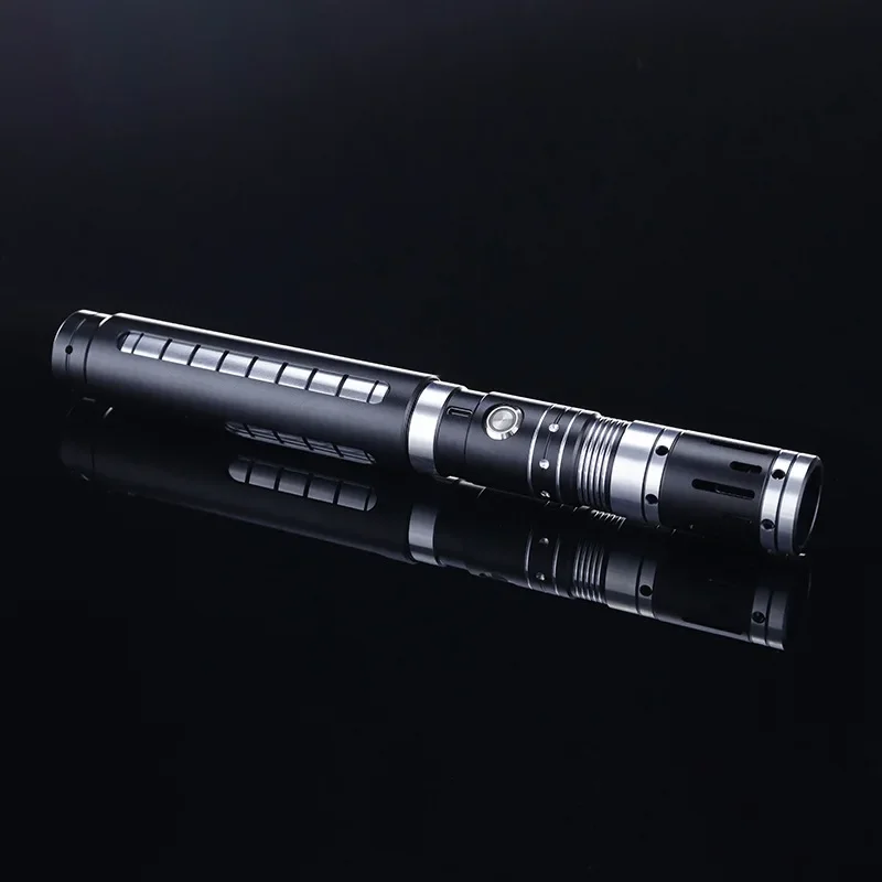 Focsaber Optical Telescoping High-End Crystal Pixel Lightsaber, Metal Laser Sword Cosplay Collectible Toys