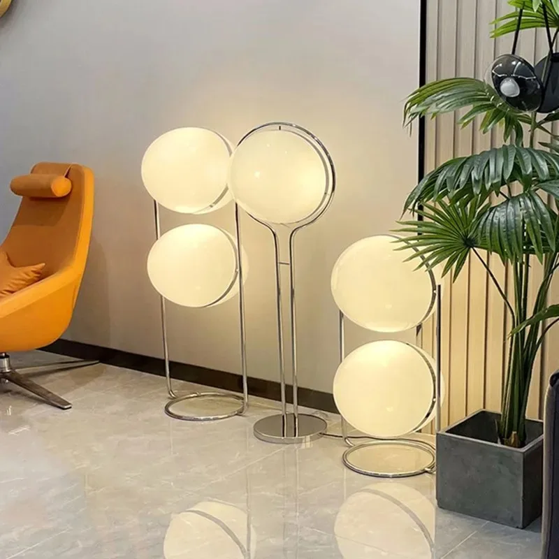 White acrylic spherical LED light, Nik decorative lighting fixture, very suitable for offices, living rooms or hotel rooms