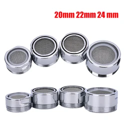 Kitchen Sink Faucet Tap Nozzle Thread Swivel Aerator Filter Sprayer Bathroom Water Saving Faucet Accessories 20/22/24/mm