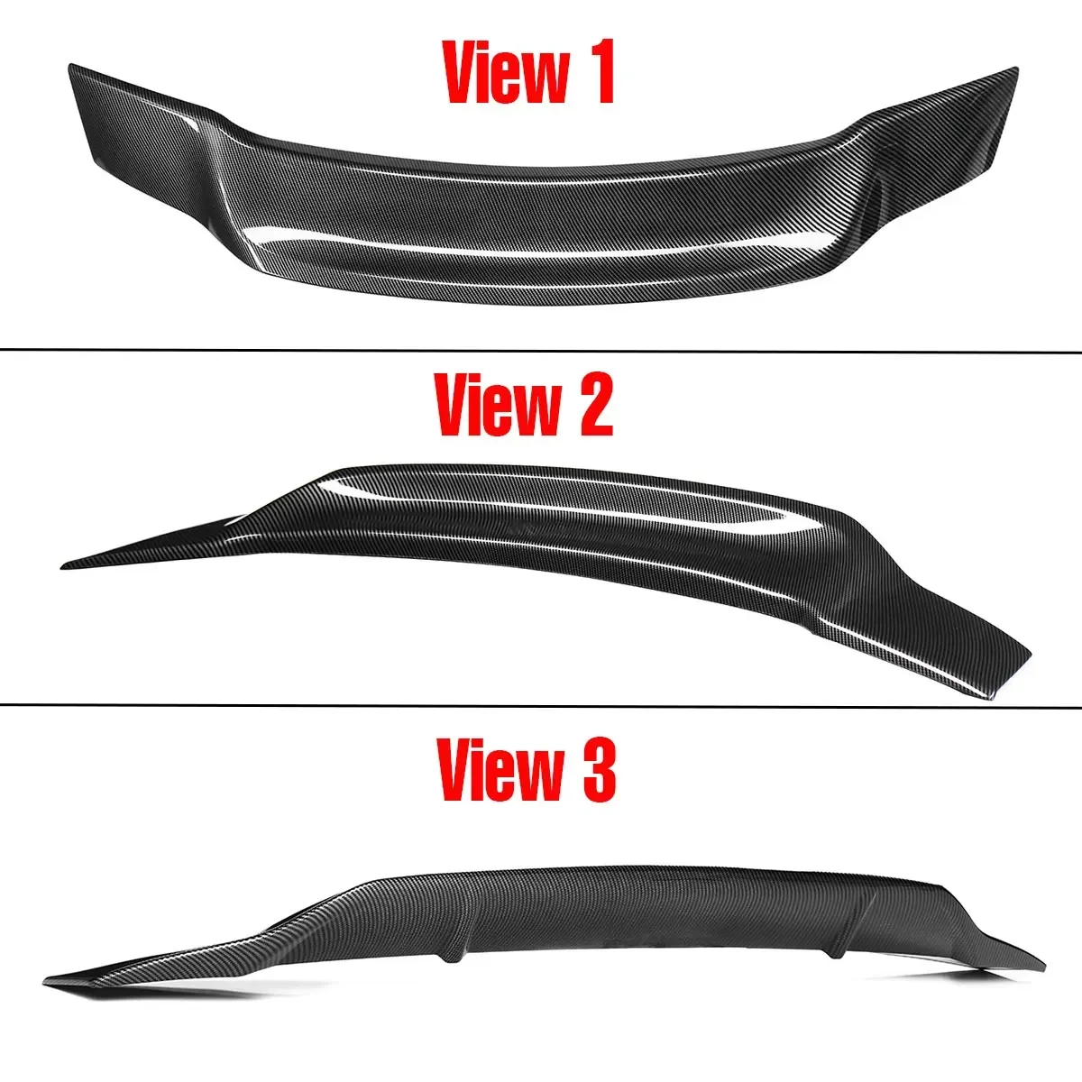 New Car Rear Trunk Spoiler Lip Boot Wing Lip Extension For Honda for Civic 8th 2006-2011 9th 2012-2015 Rear Spoiler Wing Lip view 2