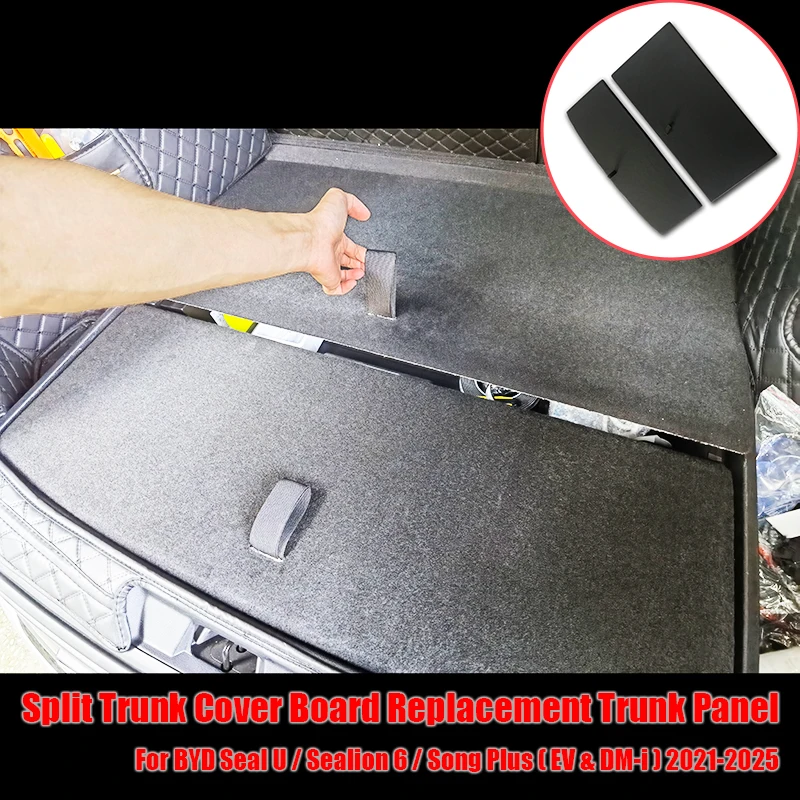 

Split Trunk Cover Board For BYD Seal U / Sealion 6 / Song Plus Replacement Trunk Panel SUV Rear Trunk Bottom Storage Box Lid