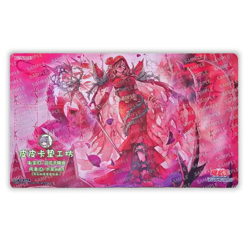 

Ю-Ги-О! Witch of the Black Rose Akiza Izinski аниме игровая карта резиновый коврик для карт коврик для мыши коврик для клавиатуры 600*350*2 мм
