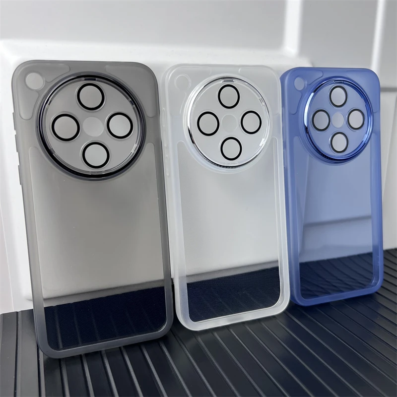 

Luxury Comes with Lens Film Phone Case for OPPO Find X8 Pro X8Pro 5G Soft Silicone Frosting Frame High-fashion Edge Bumper Cover