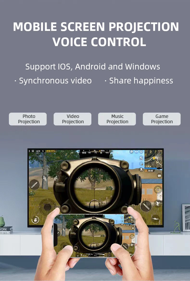 Televisores de reprodução multimídia PAL de grau A+-Smart-TV Televisores inteligentes de tela plana de 32 polegadas