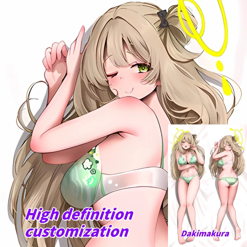 Dakimakura Anime Blue Archive Double-sided Print Life-size Body Pillow Cover Bedding Gifts