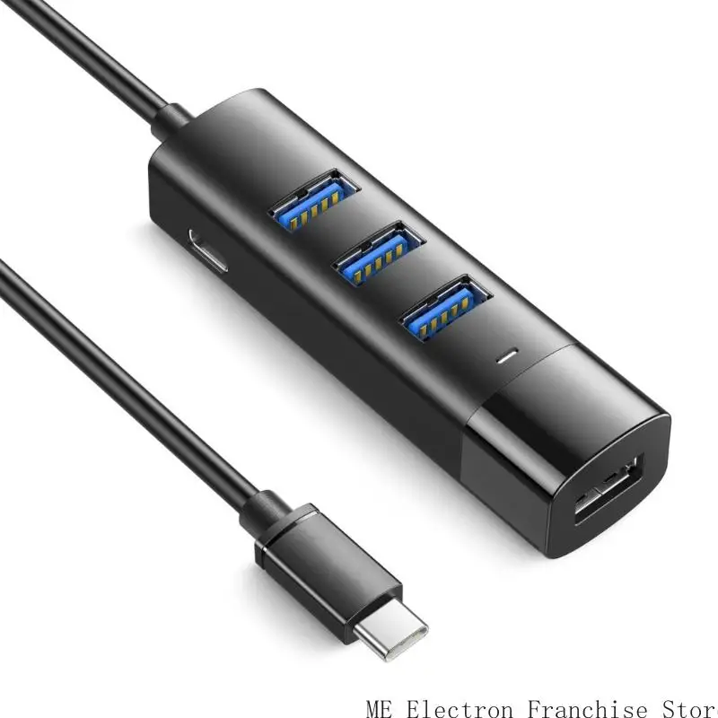 T5EA USB C/USB تمديد كبل Long USB Cable USB C Splitter 4 Port USB3.0 Adapter USB محول USB للصفوف الكاميرا للكاميرا الكمبيوتر