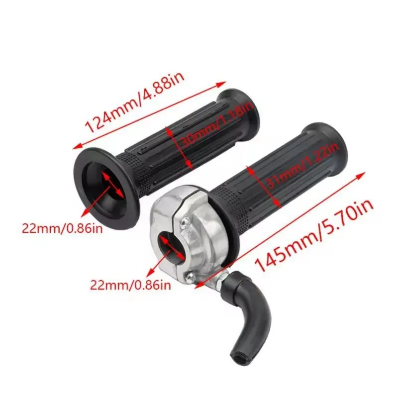 Universal Throttle Handle Grip Cover 22Mm Accelerator Cable Electric Dirt Bike Bicycle Accessories