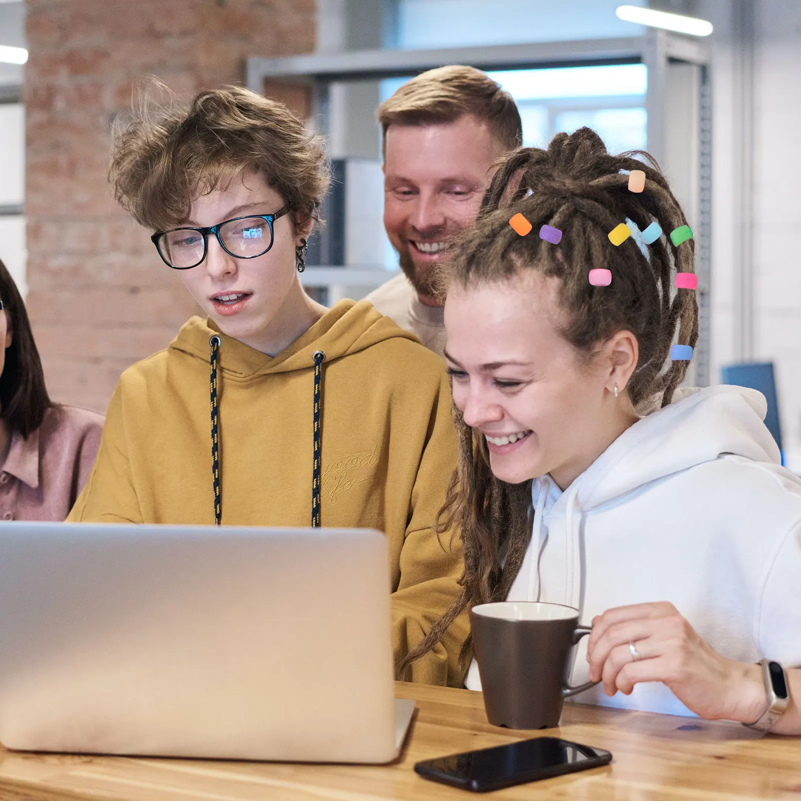 

1000pcs Barrel Loose For Diy Jewelry Making Supplies Craft Bracelet Necklace Accessories Spacer Beads Rice Beads