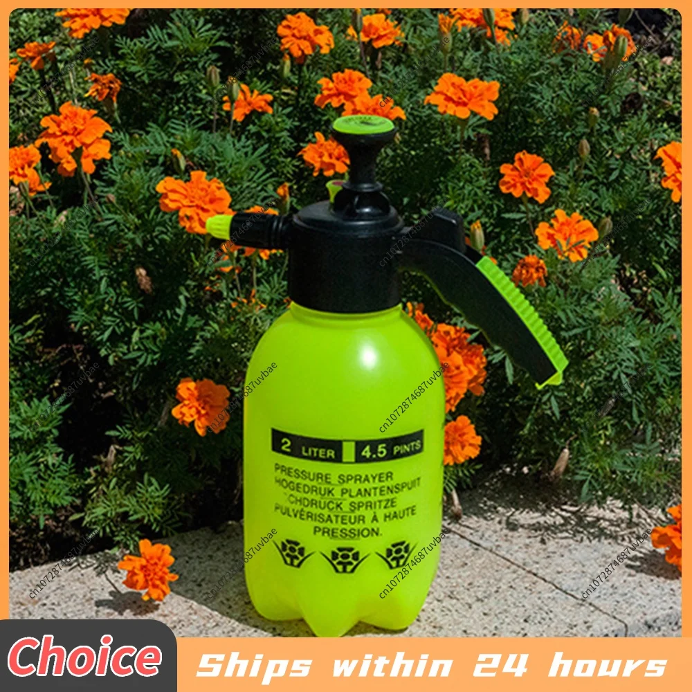 Manual 2L Handheld Sprayer Tool Hydraulic  Watering Fogger Adjustable Nozzle Leakproof Explosion-proof Outdoor Supplies